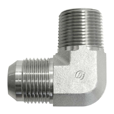 Brennan Industries 2501-06-08-FG - Steel Hydraulic Fittings,3/8" Male JIC