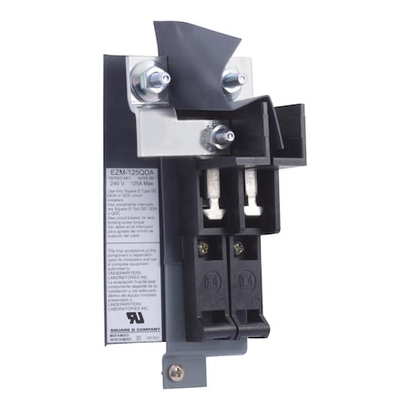 Square D EZM125QOA - Meter Pak Accessory, 40 to 125 A, 2 Poles