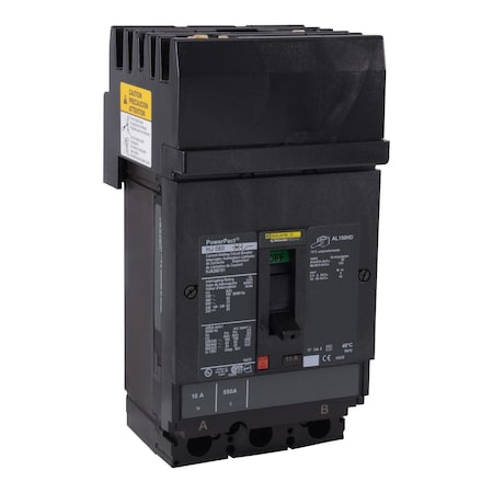 Square D HJA260301 - Molded Case Circuit Breaker, POWERPACT H Series, 30 A, 2 Pole, 600 V AC, 100k A at 240 V AC