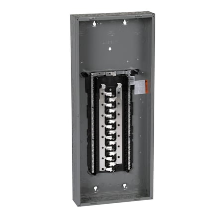 Square D HOM3060L125PC - Load Center, HOM, 30 Spaces, 125 A, 120/240 V AC, Po N Convertible Main Lug, 1 Phase