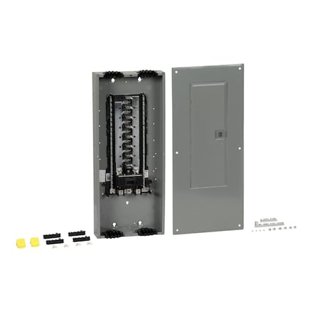 Square D HOM3060M200PQC - Load Center, HOM, 30 Spaces, 200 A, 120/240 V AC, Po N Convertible Main Breaker, 1 Phase