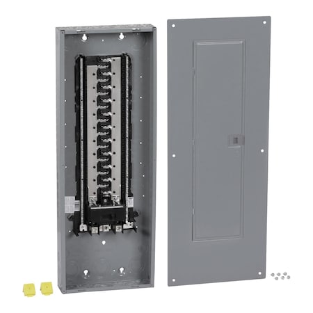 Square D HOM4284M225PC - Load Center, HOM, 42 Spaces, 225 A, 120/240 V AC, Po N Convertible Main Breaker, 1 Phase