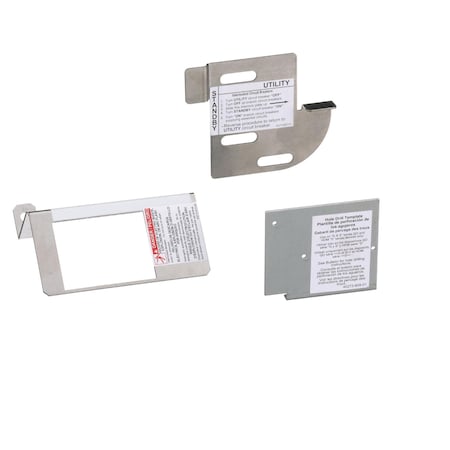 Square D HOMCGK2C - Load center accessory, Homeline, interlock kit, generator circuit breaker, high amp, indoor, clam packaging