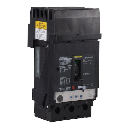 Schneider Electric JJA36250U31X - Molded Case Circuit Breaker, POWERPACT J Series, 250 A, 3 Pole, 600 V AC, 100k A at 240 V AC