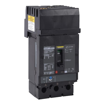 Square D JRA36200 - Molded Case Circuit Breaker, POWERPACT J Series, 200 A, 3 Pole, 600 V AC, 200k A at 240 V AC