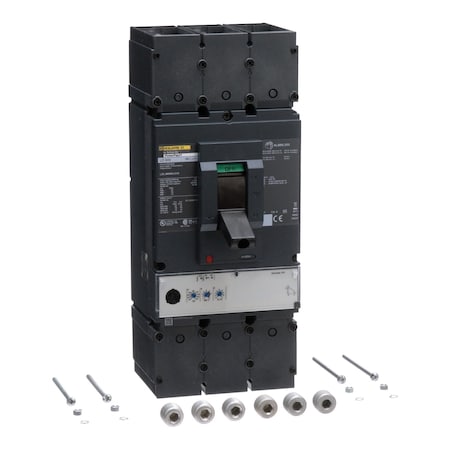 Square D LDL36600U31X - Molded Case Circuit Breaker, POWERPACT L Series, 600 A, 3 Pole, 600 V AC, 25k A at 240 V AC