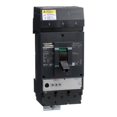 Square D LGA36600U31X - Molded Case Circuit Breaker, POWERPACT L Series, 600 A, 3 Pole, 600 V AC, 65k A at 240 V AC