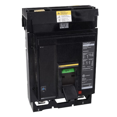 Square D MGA36300 - Molded Case Circuit Breaker, POWERPACT M Series, 300 A, 3 Pole, 600 V AC, 65k A at 240 V AC