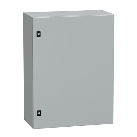 Schneider Electric NSYCRN86300P - Double Bar Lock Electrical Enclosures, 3.15 in H, 11.8 in D, 23.6 in W, Steel