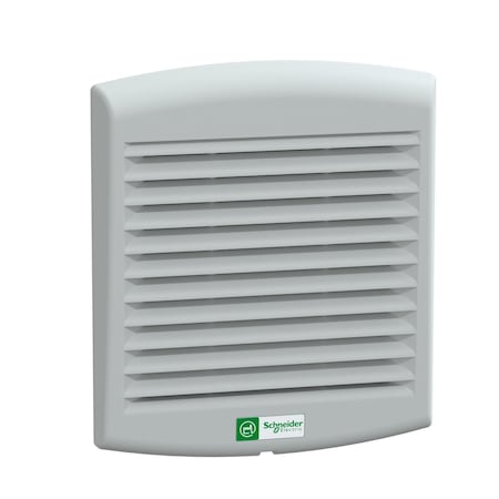 Schneider Electric NSYCVF85M24DPF - Clima Sys forced vent. IP54, 80m3/h, 24 V DC, with outlet grille and filter G2