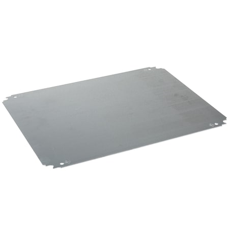 Schneider Electric NSYMM65 - Plain mounting plate H500x W600mm made of galvanised sheet steel
