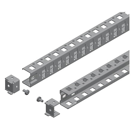 Schneider Electric NSYSUCR40180 - Universal cross rail, 1800 mm. H x 40 mm. W x 27 mm. L, Steel