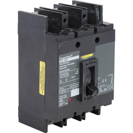 Square D QGP32150TM - Molded Case Circuit Breaker, POWERPACT Q Series, 150 A, 3 Pole, 240 V AC, 65k A at 240 V AC