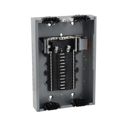 Square D QO124L125PQG - Load Center, QO, 24 Spaces, 125 A, 120/240 V AC, Po N Convertible Main Lug, 1 Phase