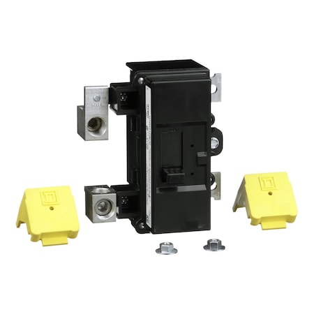 Square D QOM2125MVH - Miniature Circuit Breaker, QO Series, 125 A, 2 Pole, 120/240 V AC, 22k A at 120/240 V AC