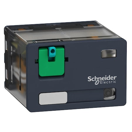Schneider Electric RPM42JD - Power plug-in relay,15 A,4 CO,with LE, 12 V DC Coil Volts, 4 C/O