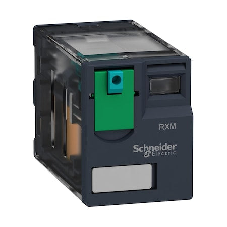 Schneider Electric RXM4AB1FD - Miniature plug-in relay,6 A,4 CO,110, 110 V DC Coil Volts, 4 C/O