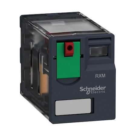 Schneider Electric RXM4GB1F7 - Miniature Plug-in relay - Zelio RXM 4 C/, 120 V AC Coil Volts, 4 C/O