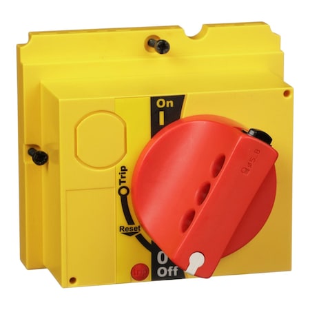 Schneider Electric S29339 - Circuit breaker accessory, Power Pac T H/J, rotary handle, operating mechanism kit, direct mounted