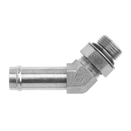 Brennan Industries 4603-08-08-NWO-FG - Hydraulic Fittings,1/2" Hose Barb Male