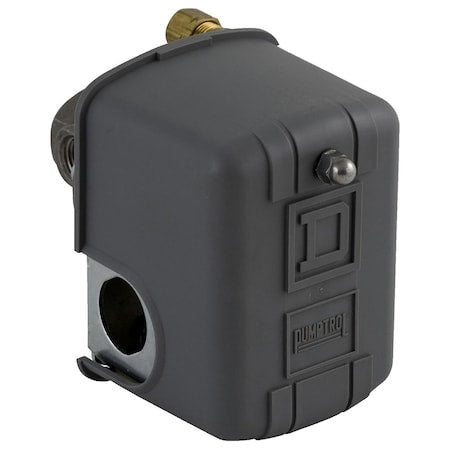 Telemecanique Sensors 9013FHG59J59X - Pressure Switch, Standard, DPST, 1 Ports, 1/4" MNPT, 100 to 200 psi Range, Polypropylene