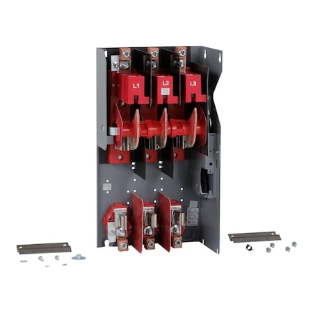 Square D 9422TG2 - Operating mechanism, flange mounted, variable depth, 400 A, 600 V, H, K, J, R fuseholder, switch mechanism