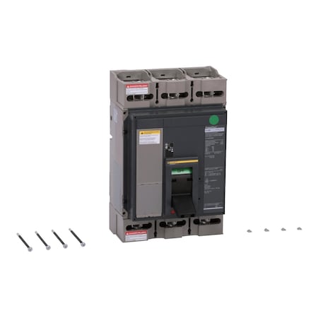 Square D PJL36000S80 - Molded Case Circuit Breaker, POWERPACT P Series, 800 A, 3 Pole, 600 V AC, 100k A at 240 V AC