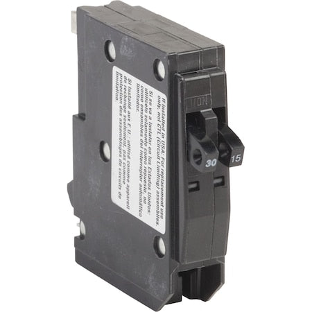 Square D QO3015 - Miniature Circuit Breaker, QO Series, 15 A, 1x1, 1x1 Pole, 240 V AC, 10k A at 120/240 V AC