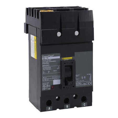 Square D QBA32175 - Molded Case Circuit Breaker, POWERPACT Q Series, 175 A, 3 Pole, 240 V AC, 10k A at 240 V AC