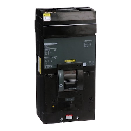Square D LHP36400MB - Molded Case Circuit Breaker, LEGACY MCCB Series, 400 A, 3 Pole, 600 V AC, 65k A at 240 VAC