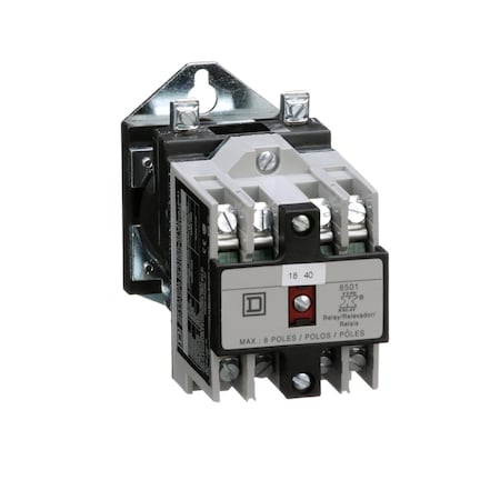 Square D 8501XDO40V62 - Relay 600 Vac 10 Amp Nema +Options