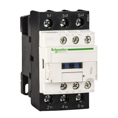Schneider Electric LC1D256F7 - IEC Magnetic Contactor, 1 NC/1 NO, 110 V AC, 3 P, Non-Reversing, Screw