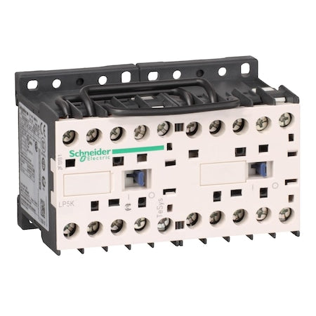 Schneider Electric LP5K1210BW3 - IEC Magnetic Contactor, 1 NO, 24 V DC, 3 P, Reversing, Screw Clamp