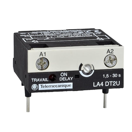 Schneider Electric LA4DT0U - Contactor+Relay Timer Module 250 V Iec