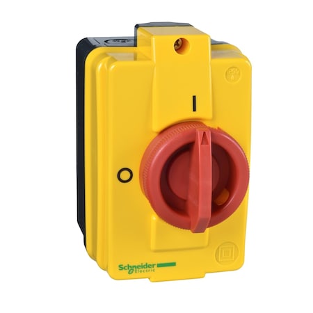 Square D VCFN20GE - Enclosed switch disconnector,Te Sys Control,for ON/emergency stop,16 A,IP65,compact size