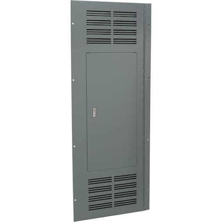 Square D NC50VFHR - Enclosure cover, NQ and NF panelboards, NEMA 1, flush, ventilated, hinged, 20in W x 50in H