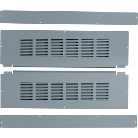 Square D HCW68TS - Trim front, I-Line Panelboard, HCP, surface mount, 4 pcs, 42in W x 68in H