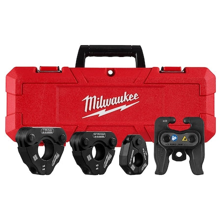 Milwaukee Tool 49-16-2496X - 1/2" - 1" IPS-P Pivoting Press Ring Kit for M12 FORCE LOGIC Press Tool