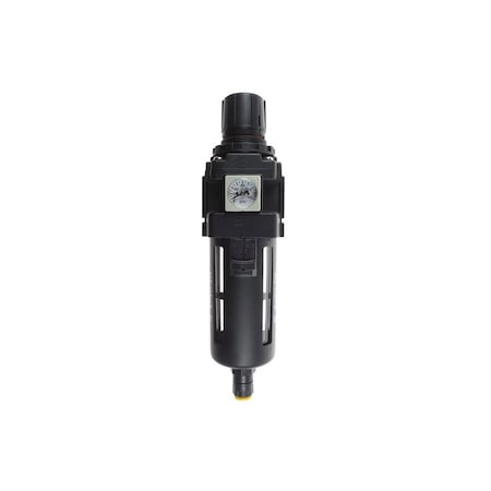 Coilhose Pneumatics 29-3C14-00D - F/R Duo Compact 1/4" W/Square Gage Auto