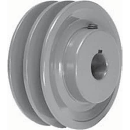 Powerdrive 2BK30-7/8 - 7/8" Fixed Bore V-Belt Pulley 3.15" OD