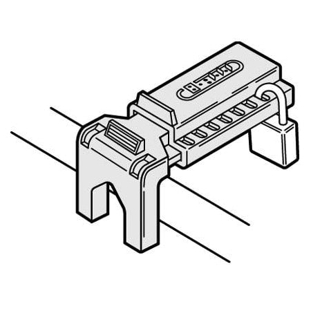 Panduit PSL-BV3 - Ball Valve Lockout Device