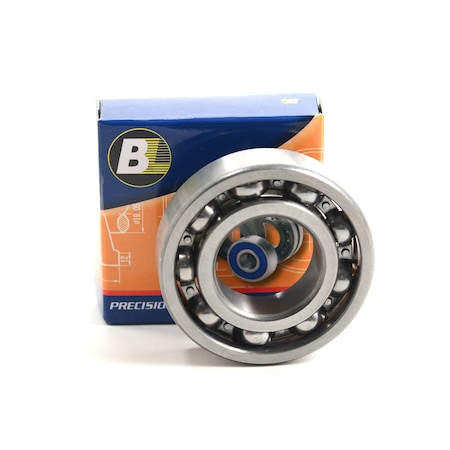 Ksm 2101092458 - Radial Ball Bearing, Open Closure, 1 in Bore Dia