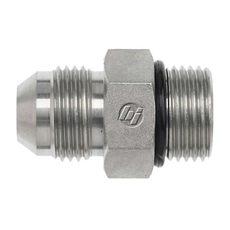 Brennan Industries 6400-08-10-O - Steel Hydraulic Fittings,1/2" Male JIC