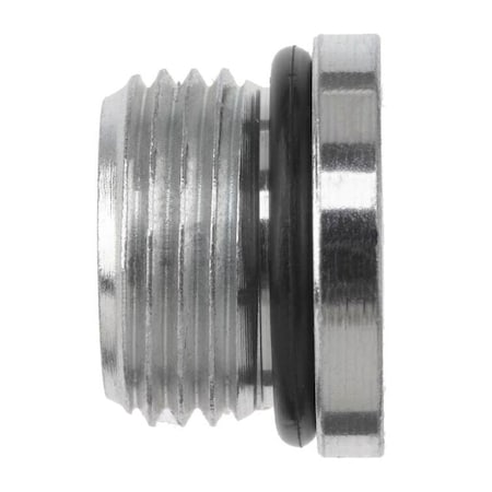 Brennan Industries 6408-H10-O - Steel Hydraulic Fittings,5/8" O-Ring Bo
