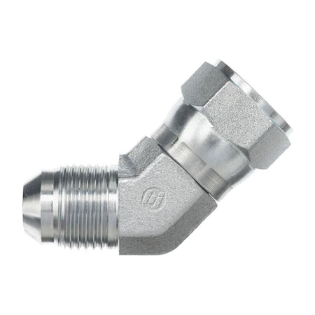 Brennan Industries 6502-06-06-FG - Steel Hydraulic Fittings,3/8" Male JIC