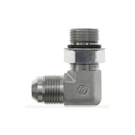 Brennan Industries 6801-06-04-NWO-FG - Hydraulic Fittings,3/8" Male JIC- 1/4" M