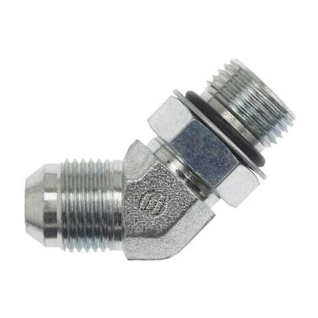 Brennan Industries 6802-04-04-NWO-FG - Hydraulic Fittings,1/4" Male JIC- 1/4" M
