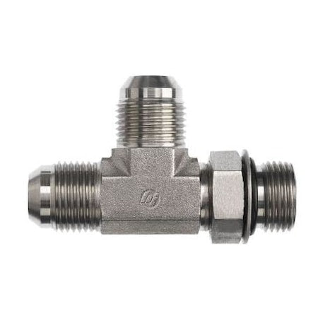 Brennan Industries 6804-08-08-08-NWO-FG - Fittings,1/2" Male JIC- 1/2" Male Adjstb
