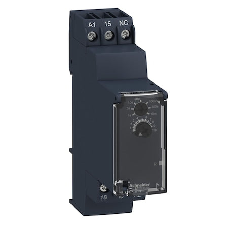 Schneider Electric RE22R1KMR - Single function relay, Harmony Timer Relays, 5 A, 1 CO, 0.05s.10min, delay on de energization, 24.240 V AC DC