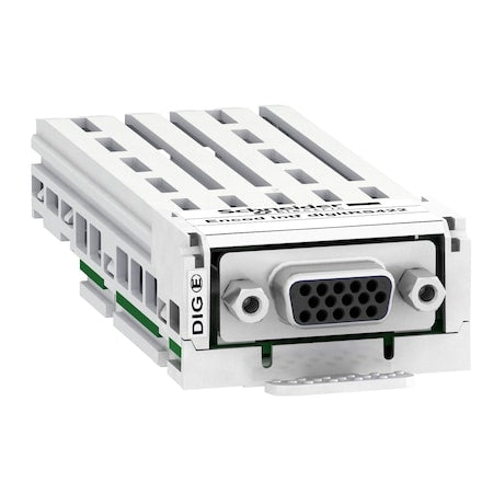 Schneider Electric VW3A3420 - Digital encoder interface module, Altivar, 5 to 24 V, with RS422 compatible, 1 female high density SUB D15 connector